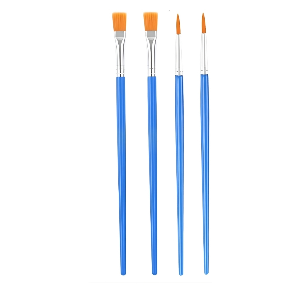 İnce - Yuvarlak  Uçlu Fırça Cns Hobby Tuval