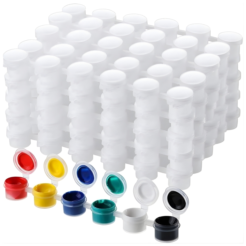 Cns Hobby Tuval 3 ml Altılı Şerit Boş Boya Tüpü Kabı