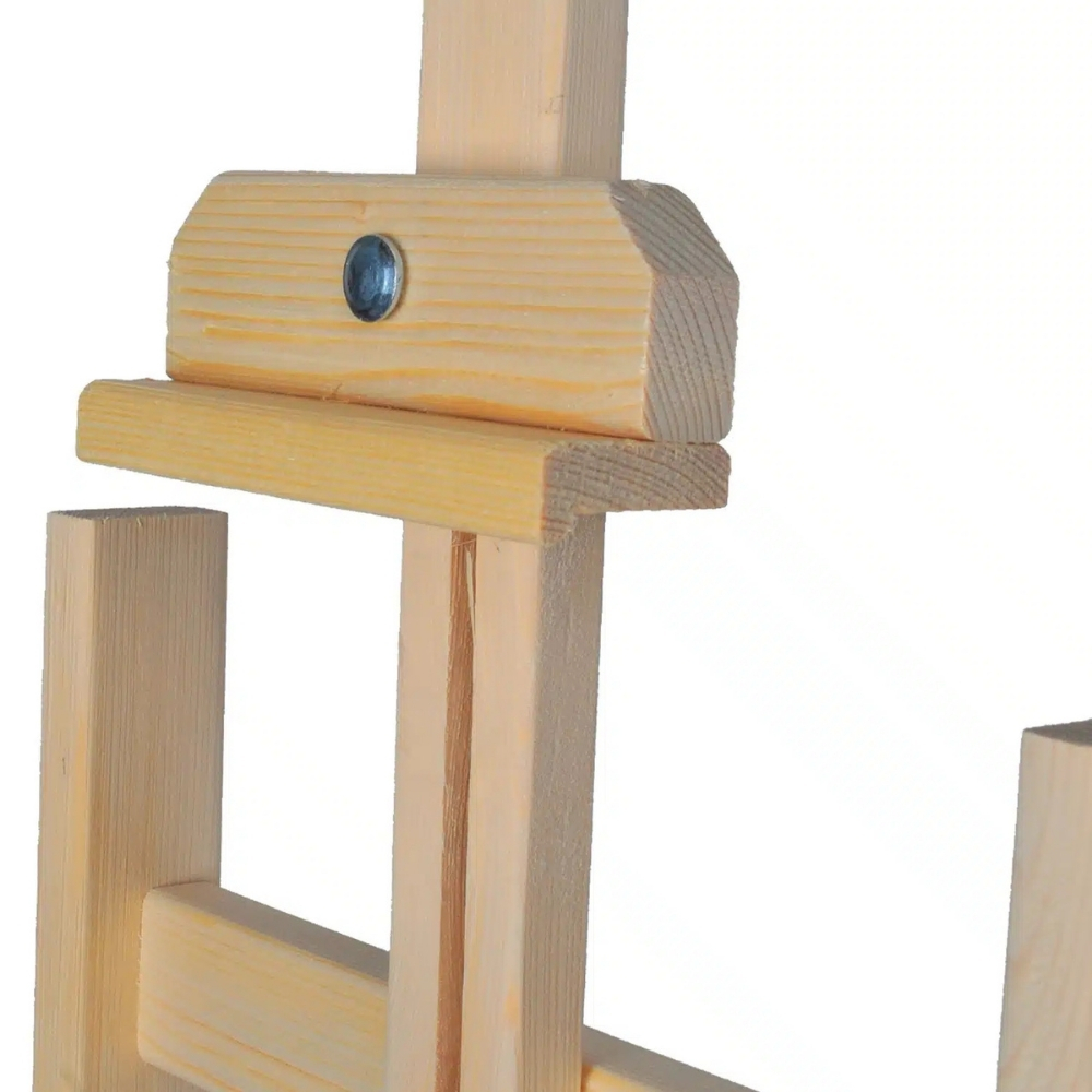 H Tipi Kayın Şövale 80 cm Cns Hobby Tuval