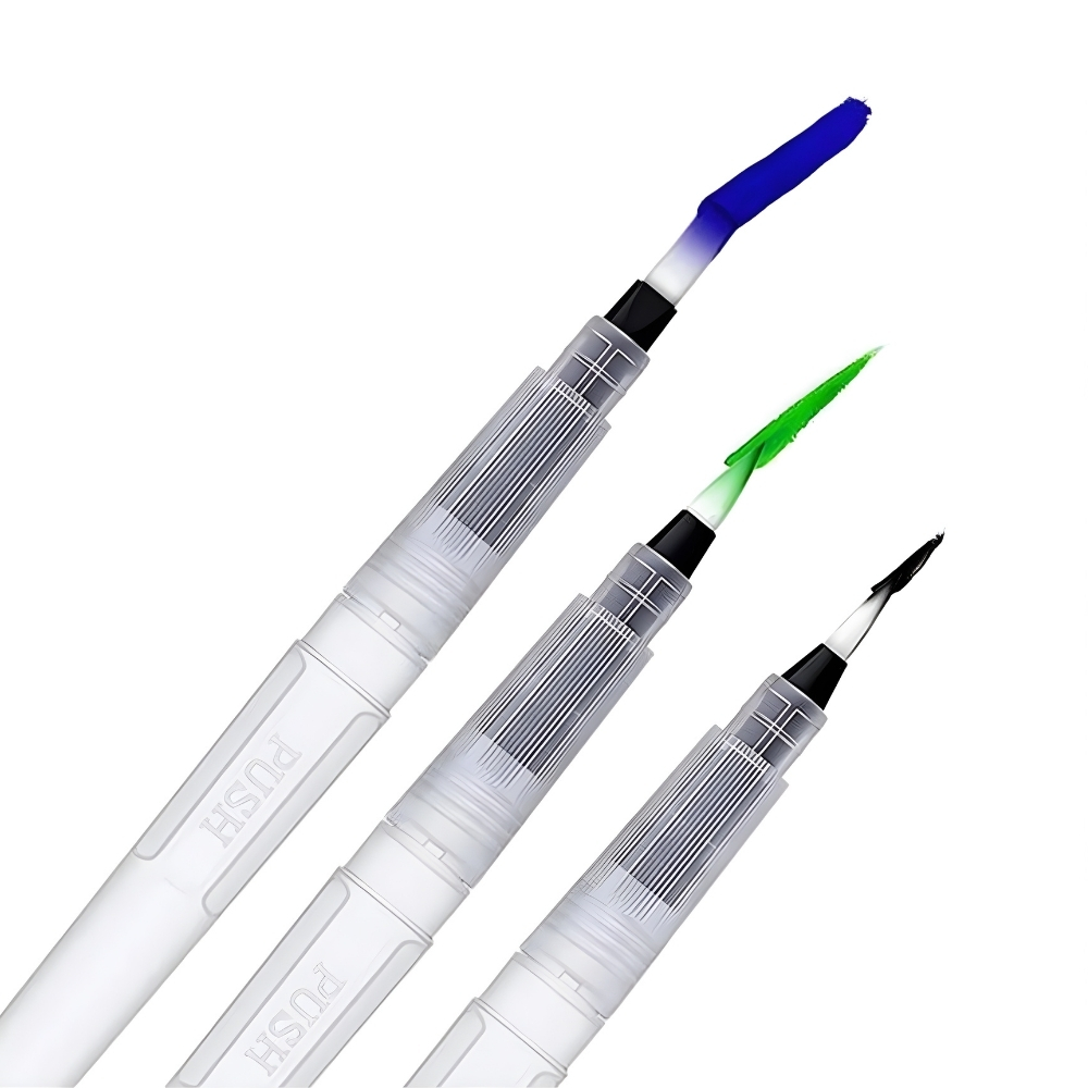 Su Hazneli 3'lü Fırça Seti Cns Hobby Tuval