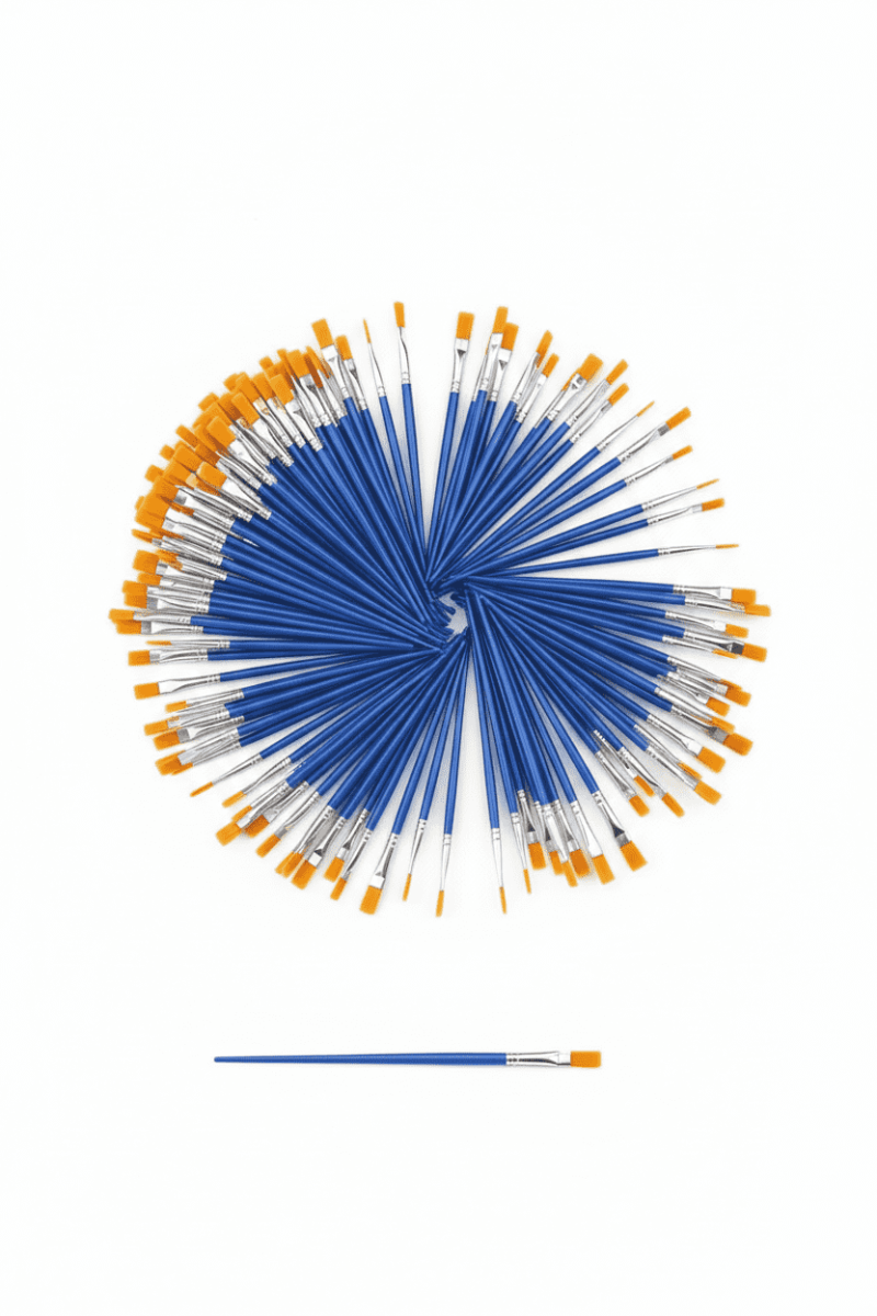 Cns Hobby Tuval Yassı Uç Fırça